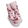 Mocc Ons moccasin washable leather sole slipper socks (6-12 Months,