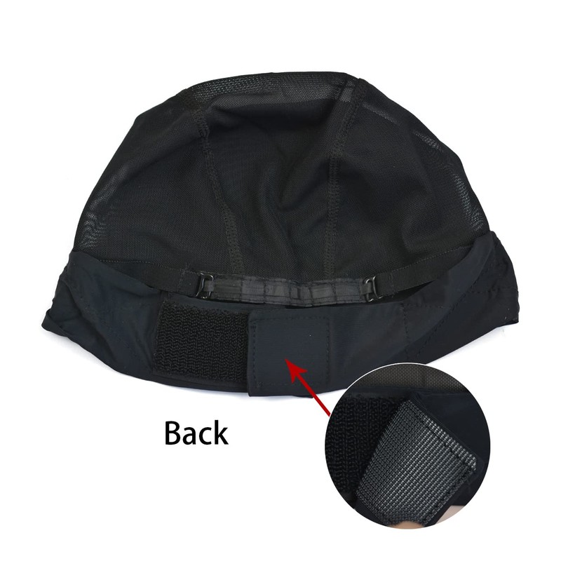 2 Pcs Headband Wig Caps Adjustable Mesh Wig Grip Cap