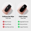 GAOY GAOY 16ml 2 Pcs Glassy Gel Top Coat and