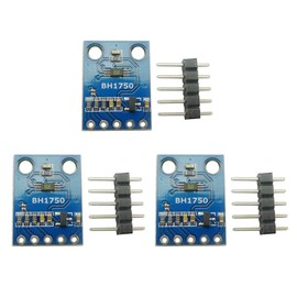 KKHMF 3pcs BH1750 GY302 Light Intensity Illumination Digital Sensor Module Compatible with Arduino