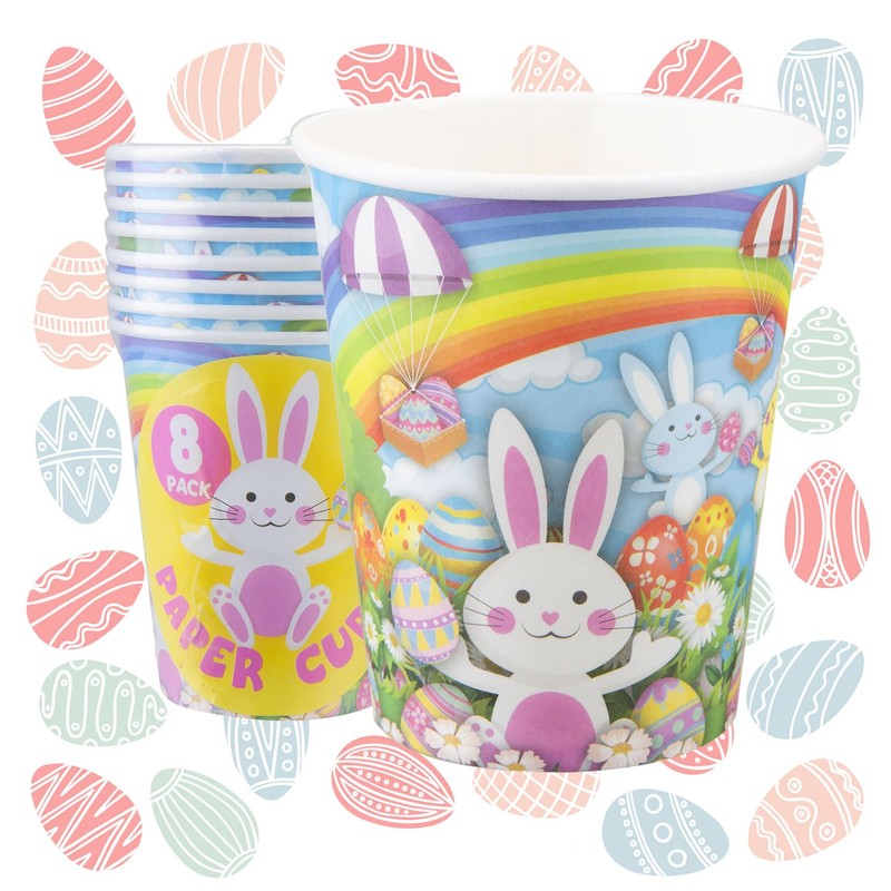 VFM - Easter Paper Cups Picnic-Party Accessories Easter Bunny Design