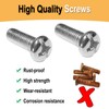 BGGTMO Chrome License Plate Screw Caps-Gloss Finish Screw Covers and