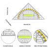 Set Square with Handle, 16 cm Set Square Made of