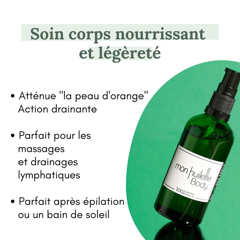 les huilettes Monyuil Body Organic & Vegan Body Oil, 3.4