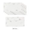 Midori 89572006 Single Pencil Notebook with Envelope, Flower Colored Washi,