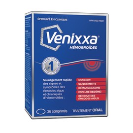 VENIXXA 500MG Hemorrhoids 36'S