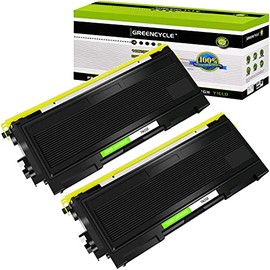 GREENCYCLE 2 Pack TN350 TN-350 Black Toner Cartridge Compatible for Brother HL-2040 HL-2070N FAX-2820 FAX-2920 Printers