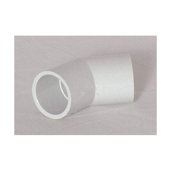 Solvent Weld 21.5mm 45 Degree Overflow Pipe Bend - Pack