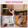 WORKPRO 25-FT Tape Measure with Fractions, 3 Brakes Retractable Measuring