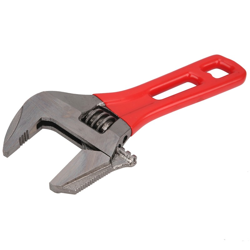 34mm Wide Jaw Adjustable Wrench Dual Purpose Portable Pipe Spanner
