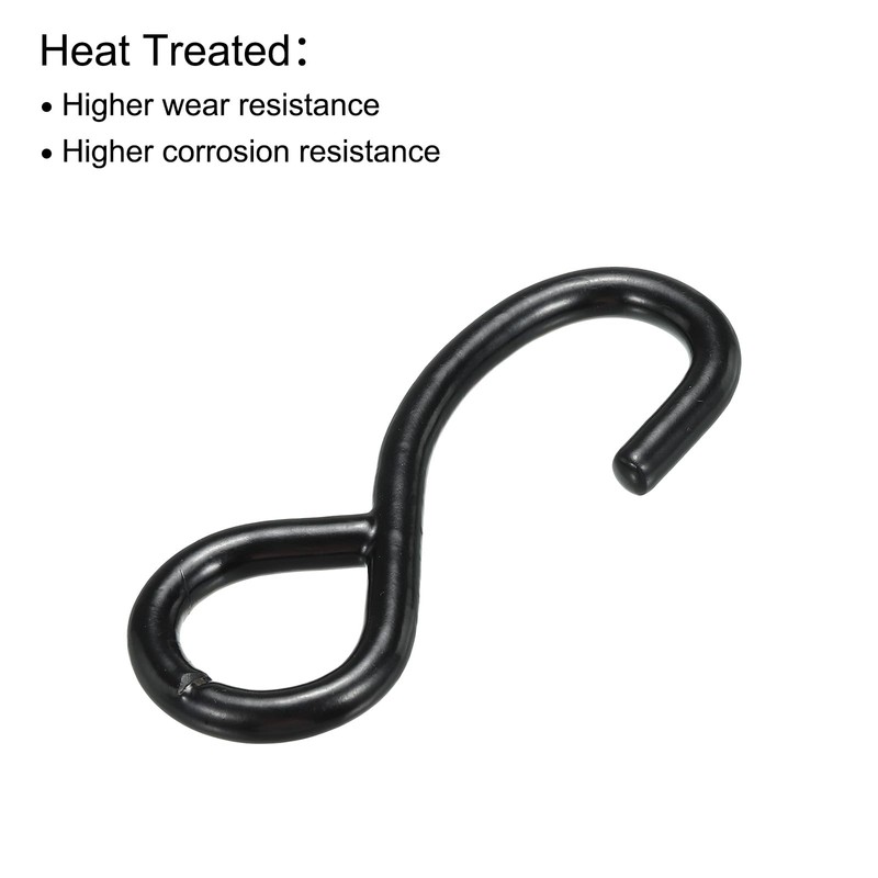 sourcing map Ratchet Strap S Hook Load 1102 Lbs 106mm