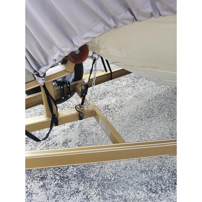 Tie Down Trailer Safety Chains with Hooks - Boat Safety