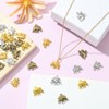 Ipotkitt 30Pcs/box Elephant Shape Alloy Charms Pendants Animal Charm Pendants