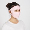 Cooling Fabric UV Protection Face Mask for Summer & Outdoor Activities Gimi* Apricot 3ea