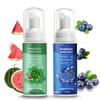 Kids Foam Fluoride Free Toothpaste with Watermelon and Blueberry Mint