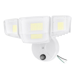 Onforu Dusk to Dawn Outdoor Lighting,90W 10000LM Flood Lights Outdoor,IP66 Waterproof White LED Security Light with Photocell,6500k Daylight 4 Heads Exterior Light Fixture for Yard,Patio,Garden