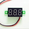 POWERTOOLE 5PCS Mini Digital LED Voltmeter, 0.36 Inch Two-Wire DC