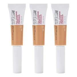 3 x Maybelline Superstay Full Coverage Under-Eye Concealer 6ml - 30 Honey
