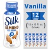 Silk Shelf-Stable Almondmilk, Less Sugar Vanilla, Dairy-Free, Vegan, Non-GMO Project