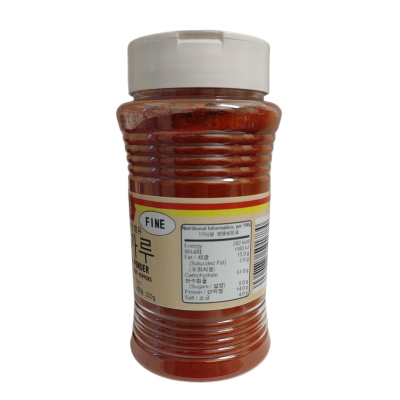 Korean Gochugaru Red Pepper Chilli Powder (Fine) 200g by The