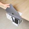GAROOD Laptop Side Storage Vertical Stand Under Desk top Storage