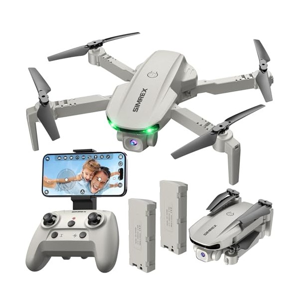 SIMREX SIMREX Drone With Camera 1080P for Kids And Adults,