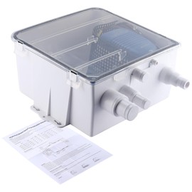 NovelBee 750 GPH Boat Marine Shower Sump Pump Drain System Kit,24V Multiple Inlet Ports Shower System Built-in Automatic Bilge Pump