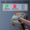 QUMOX Bluetooth 5.0 Car FM Transmitter C26 with Hands-Free Calling,