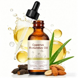 Cyperus Rotundus Oil - Cyperus Rotundus Oil for Hair Removal, Natural & Gentle Oil for Reducing Body Hair Growth,Moisturizes & Soothes - Suitable for All Skin Types