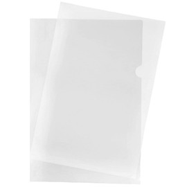 JAM PAPER Plastic Sleeves - Tabloid Size - 11 3/8 x 17 3/8 - Clear Project Pockets - 12 Page Protectors/Pack