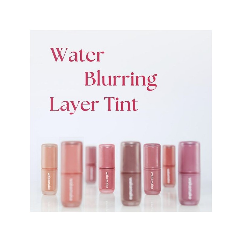 WAKEMAKE Water Blurring Layering Tint 4.6g, Color:12 Tulip Shower
