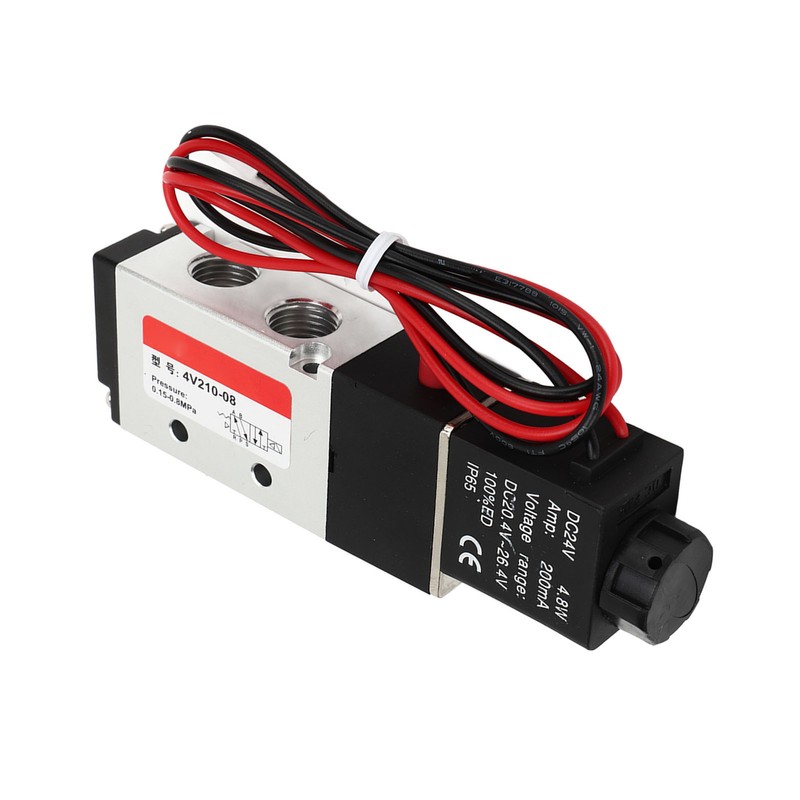 Electric Solenoid Air Valve 4V210 08 5 Way 2 Position