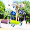 JATYFING Crystal Suncatcher with Flower Design, Rainbow Prism Ball, Set