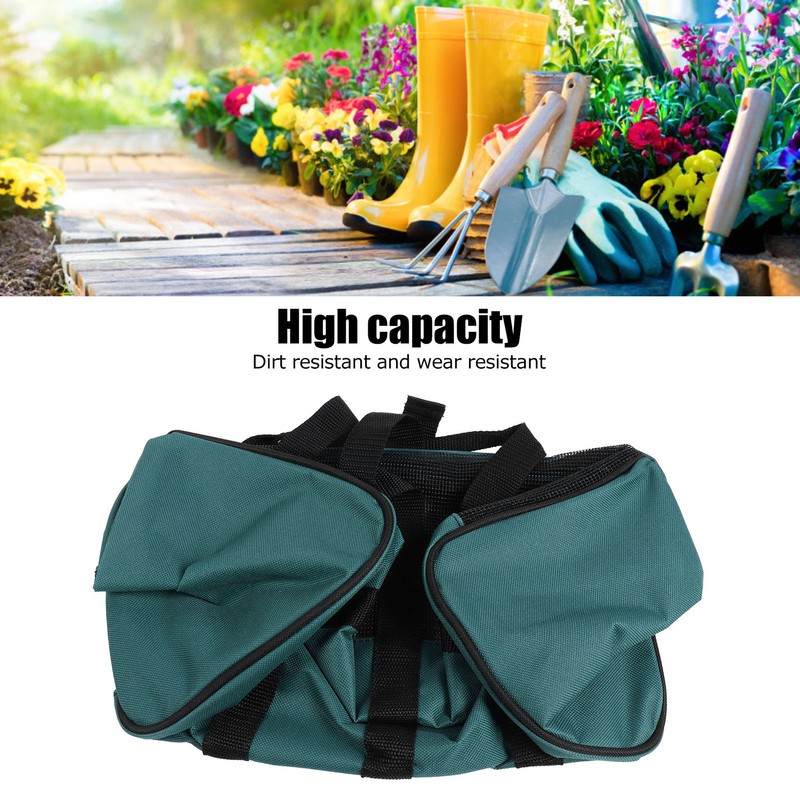 Garden Tool Storage Bag Collapsible Large Capacity 600D Oxford Cloth