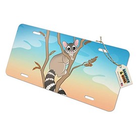 GRAPHICS & MORE Ring-Tailed Cat Novelty Metal Vanity Tag License Plate