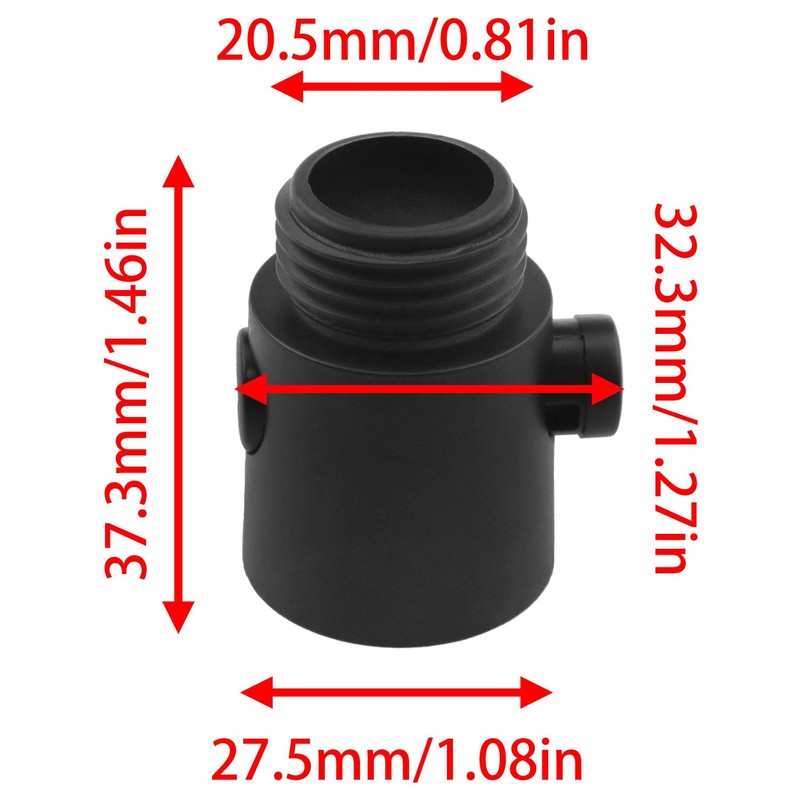 FINBe Shower Heads Shut Off Valve G1/2 Universal Size Flow