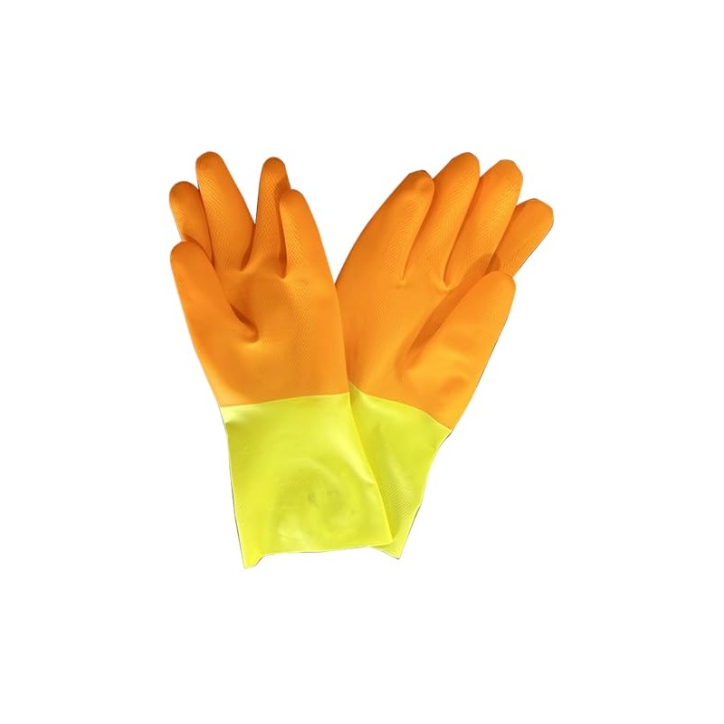 Guantes de Látex doble capa uso rudo, Scrub Daddy, talla