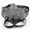 LIFKOME Pu Traction Mask for Motorcycle Helmet Gothic Rivet Design