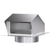 Roof Vent Cap 12 Inch Removable Roof Vent Dryer Vent