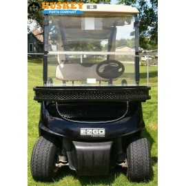 Huskey Heavy Duty Golf Cart Front Clay Basket Cargo Rack for EZGO RXV 2008+, 2023 Valor
