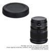 JJC 2-Pack Z Mount Body Cap & Rear Lens Cover