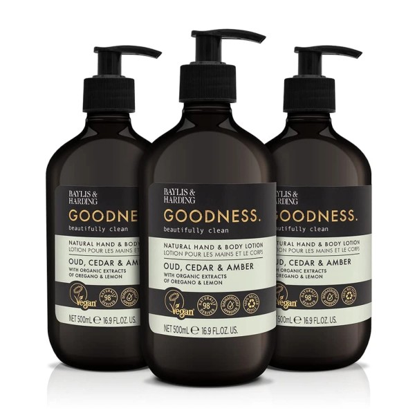 Baylis & Harding Oud Cedar and Amber Hand & Body