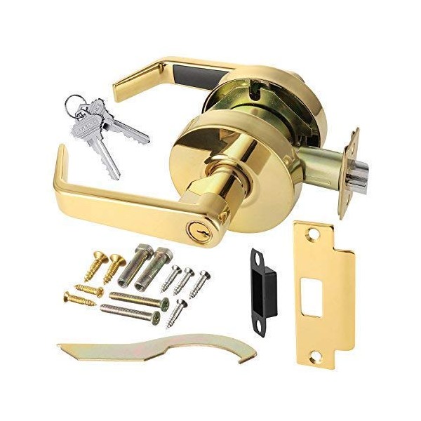 Lawrence Commercial Lever Door Lock - Heavy Duty Locking Commercial