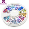 KADS AB 120PCS Nail Art Rhinestones Glitters Acrylic Tips Manicure