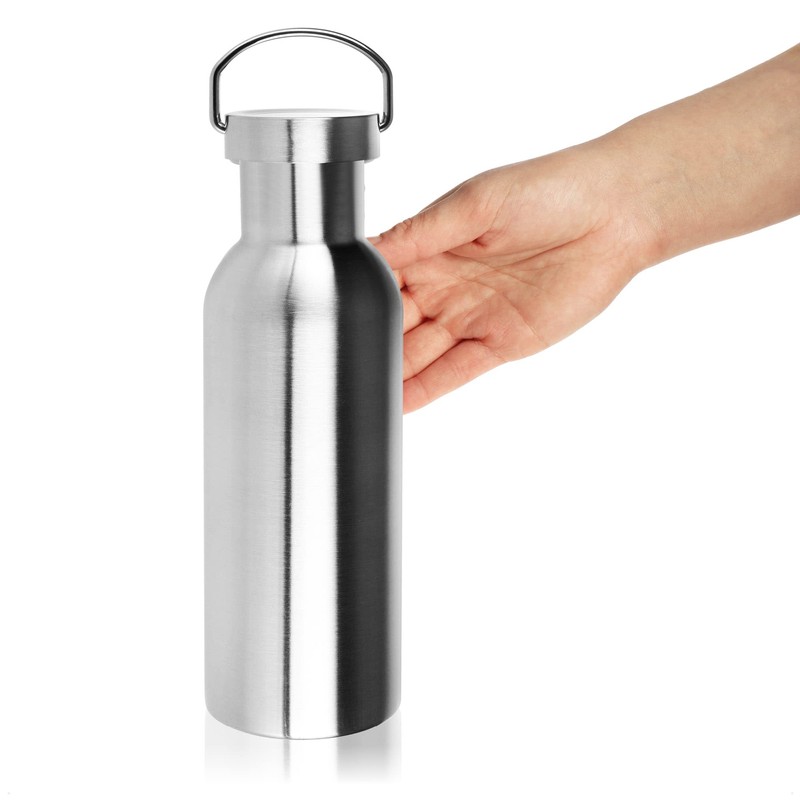 Robin Goods® Stainless Steel Drinking Bottle with Handle - High-Quality