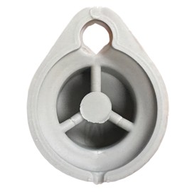 Generic Garage Door Opener Remote Replacement Button, Fits Genie and Overhead Door Openers, Easy DIY Clicker Repair, Grey, CCP-1