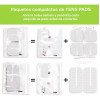 Electroestimulador Tens Masaje Muscular 20 Modos
