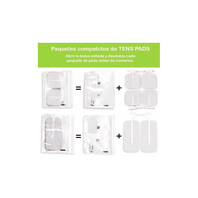 Electroestimulador Tens Masaje Muscular 20 Modos