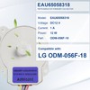 EAU65058318 Refrigerator Freezer Fan Motor DC12V 1A Replacement for LG