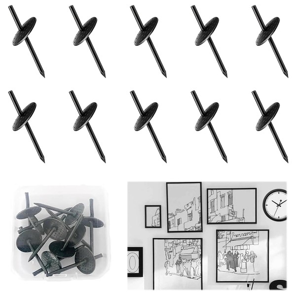 Painting Nail Hooks Wall Hanging Hooks Thumb Tacks Hooks Set